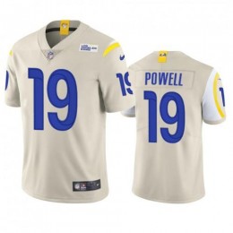 Los Angeles Los Angeles Rams #19 Brandon Powell Men's Vapor Limited NFL Jersey – Bone Men's
