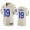 Los Angeles Los Angeles Rams #19 Brandon Powell Men's Super Bowl LVI Patch Vapor Limited NFL Jersey – Bone Men's