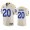 Los Angeles Los Angeles Rams #20 Eric Weddle Men's Super Bowl LVI Patch Vapor Limited NFL Jersey – Bone Men's
