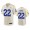 Los Angeles Los Angeles Rams #22 David Long Men's Game NFL Jersey – Bone Men's