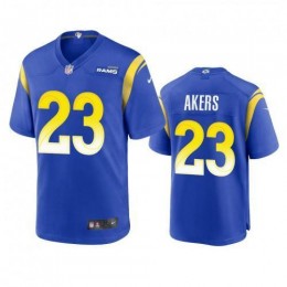 Los Angeles Los Angeles Rams #23 Cam Akers Men's Game NFL Jersey – Royal Men's