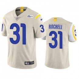Los Angeles Los Angeles Rams #31 Robert Rochell Men's Vapor Limited NFL Jersey – Bone Men's