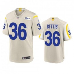 Los Angeles Los Angeles Rams #36 Jerome Bettis Men's Game NFL Jersey – Bone Men's