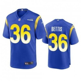 Los Angeles Los Angeles Rams #36 Jerome Bettis Men's Game NFL Jersey – Royal Men's