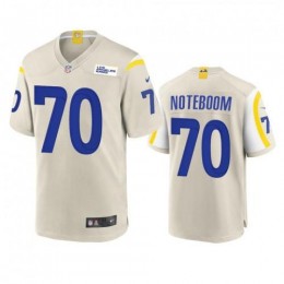Los Angeles Los Angeles Rams #70 Joseph Noteboom Men's Game NFL Jersey – Bone Men's