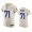 Los Angeles Los Angeles Rams #71 Bobby Evans Men's Vapor Elite Player NFL Jersey – Bone Men's