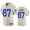 Los Angeles Los Angeles Rams #87 Jacob Harris Men's Vapor Limited NFL Jersey – Bone Men's