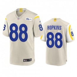 Los Angeles Los Angeles Rams #88 Brycen Hopkins Men's Game NFL Jersey – Bone Men's