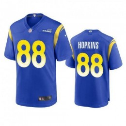 Los Angeles Los Angeles Rams #88 Brycen Hopkins Men's Game NFL Jersey – Royal Men's