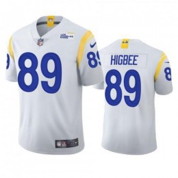 Los Angeles Los Angeles Rams #89 Tyler Higbee Men's 2021 Vapor Limited NFL Jersey – White Men's
