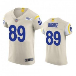 Los Angeles Los Angeles Rams #89 Tyler Higbee Men's Vapor Elite Player NFL Jersey – Bone Men's