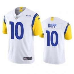 Los Angeles Rams #10 Cooper Kupp Men's Alternate Vapor Limited NFL Jersey – White