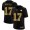 Los Angeles Rams #17 Baker Mayfield Men's Leopard Print Fashion Vapor Limited NFL Jersey Black