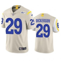 Los Angeles Rams #29 Eric Dickerson Men's Vapor Limited NFL Jersey – Bone