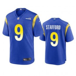 Los Angeles Rams #9 Matthew Stafford Men's Game NFL Jersey – Royal