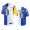 Los Angeles Rams #9 Matthew Stafford Men's Super Bowl LVI Patch Royal White Split Game NFL Limited Jersey