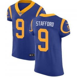 Los Angeles Rams #9 Matthew Stafford Royal Blue Alternate Men's Stitched NFL Vapor Untouchable Elite Jersey