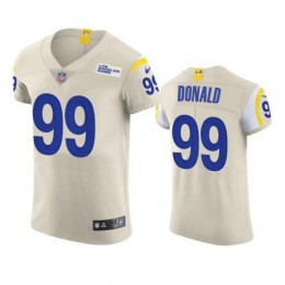 Los Angeles Rams #99 Aaron Donald Men's Vapor Elite Player NFL Jersey – Bone