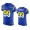 Los Angeles Rams #99 Aaron Donald Men's Super Bowl LVI Patch Vapor Elite Player NFL Jersey – Royal