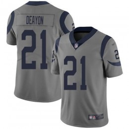 Los Angeles Rams #21 Donte Deayon Gray Men's Stitched NFL Limited Inverted Legend Jersey