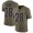 Los Angeles Rams #28 Marshall Faulk Olive Men's Stitched NFL Limited 2017 Salute to Service Jersey