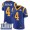 Los Angeles Rams #4 Greg Zuerlein Royal Blue Alternate Super Bowl LIII Bound Men's Stitched NFL Vapor Untouchable Limited Jersey