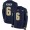 Los Angeles Rams #6 Johnny Hekker Navy Blue Team Color Men's Stitched NFL Limited Therma Long Sleeve Jersey