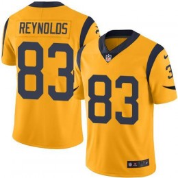 Los Angeles Rams #83 Josh Reynolds Gold Men's Stitched NFL Limited Rush Jersey