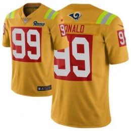 Rams #99 Aaron Donald Gold Men's Stitched NFL Limited City Edition Jersey