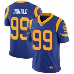 Rams #99 Aaron Donald Royal Blue Alternate Men's Stitched NFL Vapor Untouchable Limited Jersey