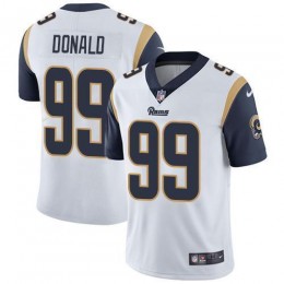 Rams #99 Aaron Donald White Men's Stitched NFL Vapor Untouchable Limited Jersey