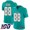 Dolphins #88 Mike Gesicki Aqua Green Team Color Men's Stitched NFL 100th Season Vapor Untouchable Limited Jersey