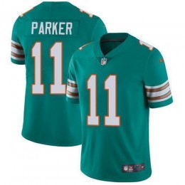 Miami Dolphins #11 DeVante Parker Aqua Green Alternate Men's Stitched NFL Vapor Untouchable Limited Jersey