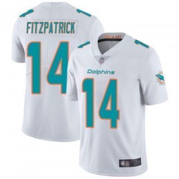 Miami Dolphins #14 Ryan Fitzpatrick White Men's Stitched NFL Vapor Untouchable Limited Jersey