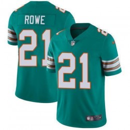 Miami Dolphins #21 Eric Rowe Aqua Green Alternate Men's Stitched NFL Vapor Untouchable Limited Jersey