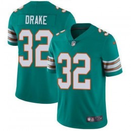 Miami Dolphins #32 Kenyan Drake Aqua Green Alternate Men's Stitched NFL Vapor Untouchable Limited Jersey