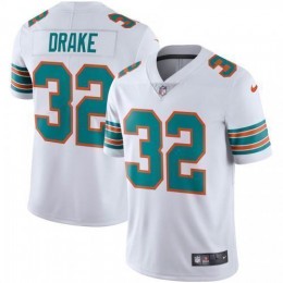 Miami Dolphins #32 Kenyan Drake White Men's Alternate Stitched NFL Vapor Untouchable Limited Jersey