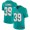 Miami Dolphins #39 Larry Csonka Aqua Green Team Color Men's Stitched NFL Vapor Untouchable Limited Jersey