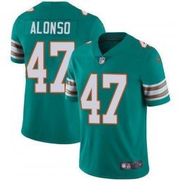Miami Dolphins #47 Kiko Alonso Aqua Green Alternate Men's Stitched NFL Vapor Untouchable Limited Jersey