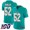Miami Dolphins #52 Raekwon McMillan Aqua Green Team Color Men's Stitched NFL 100th Season Vapor Limited Jersey