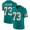 Miami Dolphins #73 Austin Jackson Aqua Green Alternate Men's Stitched NFL Vapor Untouchable Limited Jersey