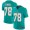 Miami Dolphins #78 Laremy Tunsil Aqua Green Team Color Men's Stitched NFL Vapor Untouchable Limited Jersey