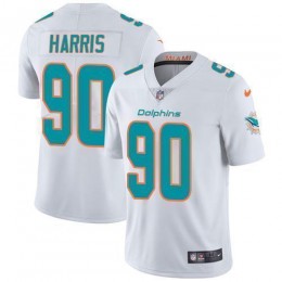 Miami Dolphins #90 Charles Harris White Men's Stitched NFL Vapor Untouchable Limited Jersey
