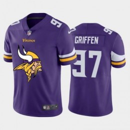 Minnesota Minnesota Vikings #97 Everson Griffen Purple Men's Big Team Logo Vapor Limited NFL Jersey