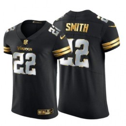 Minnesota Vikings #22 Harrison Smith Men's Black Edition Vapor Untouchable Elite NFL Jersey