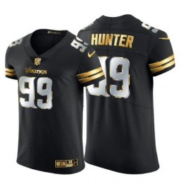 Minnesota Vikings #99 Danielle Hunter Men's Black Edition Vapor Untouchable Elite NFL Jersey