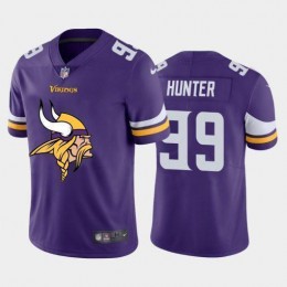 Minnesota Vikings #99 Danielle Hunter Purple Men's Big Team Logo Vapor Limited NFL Jersey