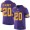 Minnesota Vikings #20 Jeff Gladney Purple Men's Stitched NFL Limited Rush Jersey