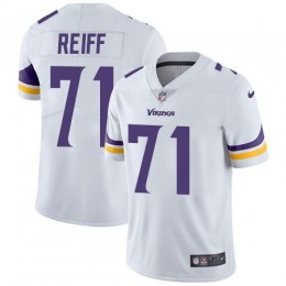 Minnesota Vikings #71 Riley Reiff White Men's Stitched NFL Vapor Untouchable Limited Jersey