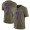 Minnesota Vikings #7 Patrick Peterson Olive Men's Stitched NFL Limited 2017 Salute To Service Jersey